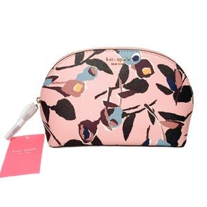 Kate Spade Cameron Paper Rose Cosmetic Case